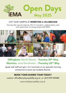 Open Days May 2025 flyer 212x300