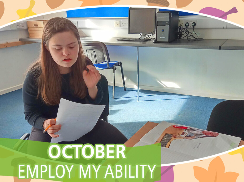 An EMA Moreton October Round Up, published in November 2020, in which a student is reading and writing.