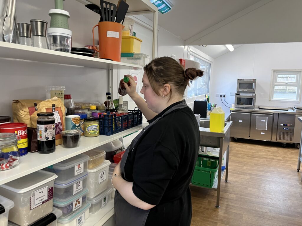 one ema gillingham student finding the right ingredient