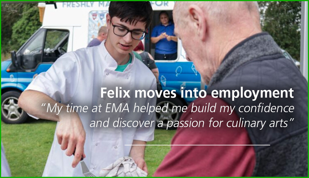 felix moves into employment ema