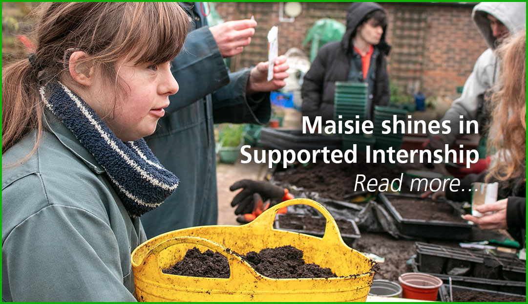 maisie shines in supported internship ema