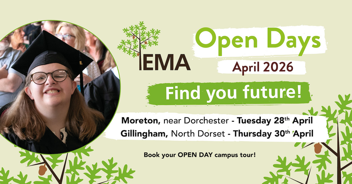 open day april banner ema